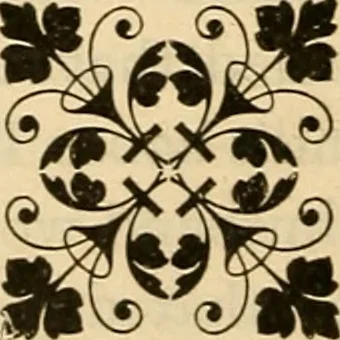 An illustration from As it is to be, 1892, leaf 227