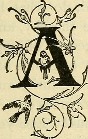 An illustration from As it is to be, 1892, leaf 228