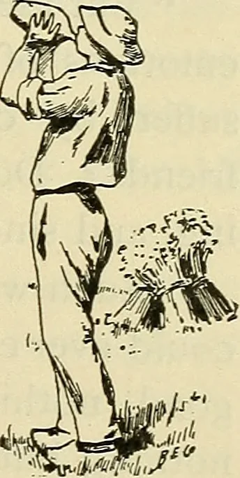 An illustration from As it is to be, 1892, leaf 70
