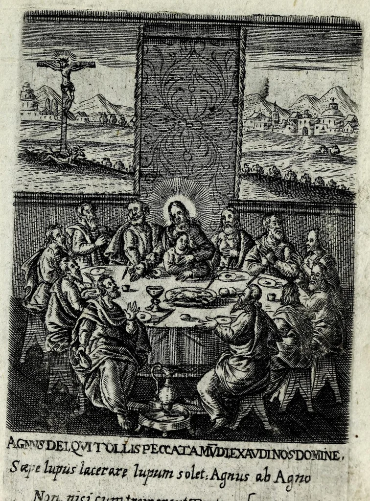An illustration from Asma poeticum Litaniaru[m] Lauretanarum : [in quo singulis titulis emblemata cum carmine respondent], 1636, leaf 121