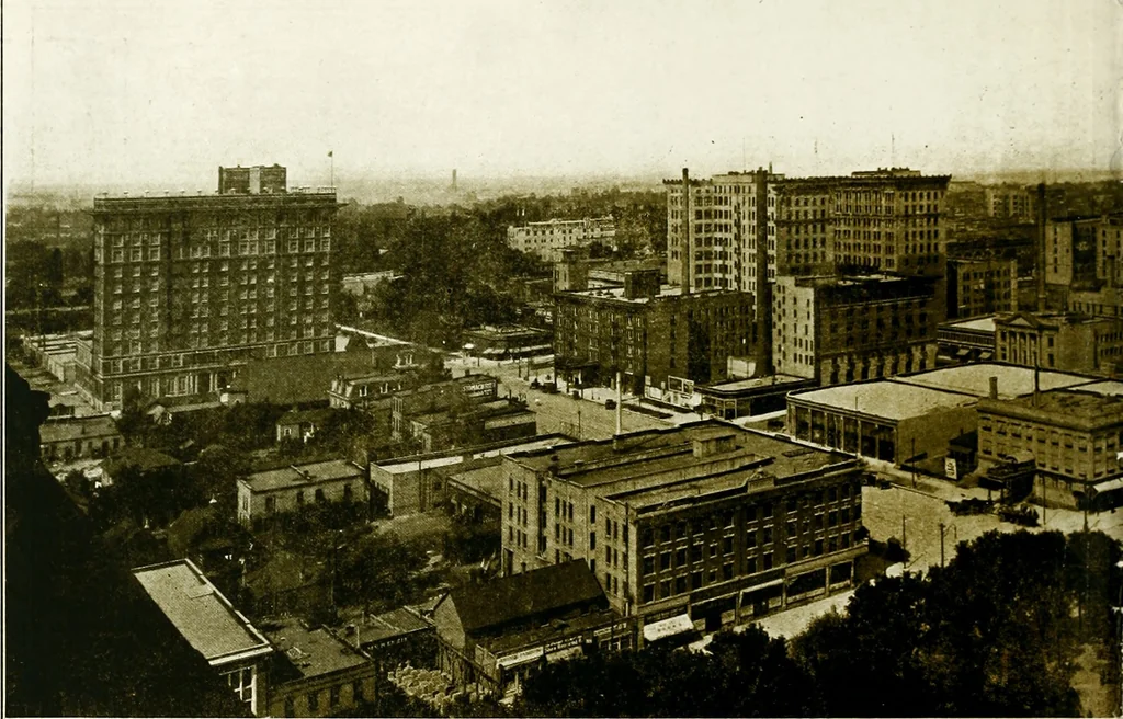 An illustration from A souvenir booklet containing many beautiful and interesting views of Salt Lake City and vicinity, 1915, leaf 21