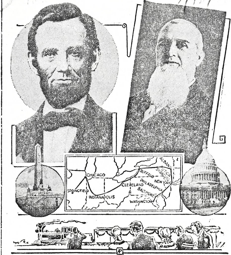 An illustration from The assassination of Abraham Lincoln, 1865, leaf 26