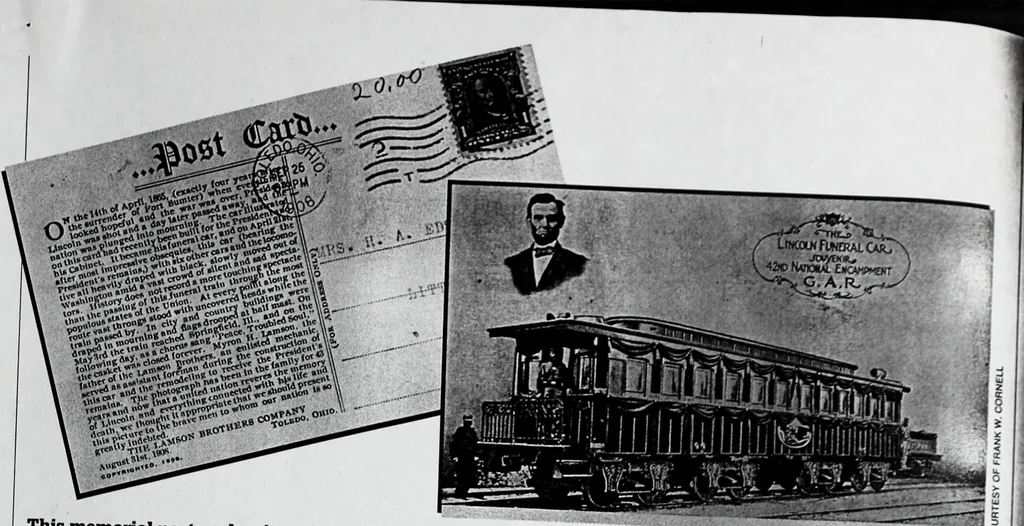 An illustration from The assassination of Abraham Lincoln, 1865, leaf 100