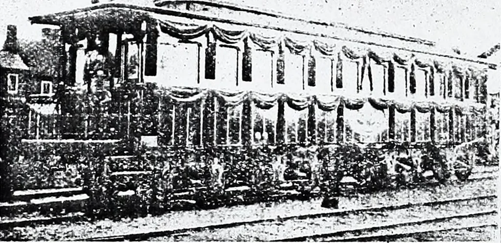 An illustration from The assassination of Abraham Lincoln, 1865, leaf 27