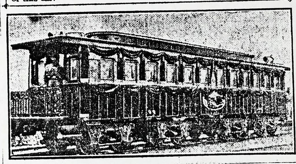 An illustration from The assassination of Abraham Lincoln, 1865, leaf 41
