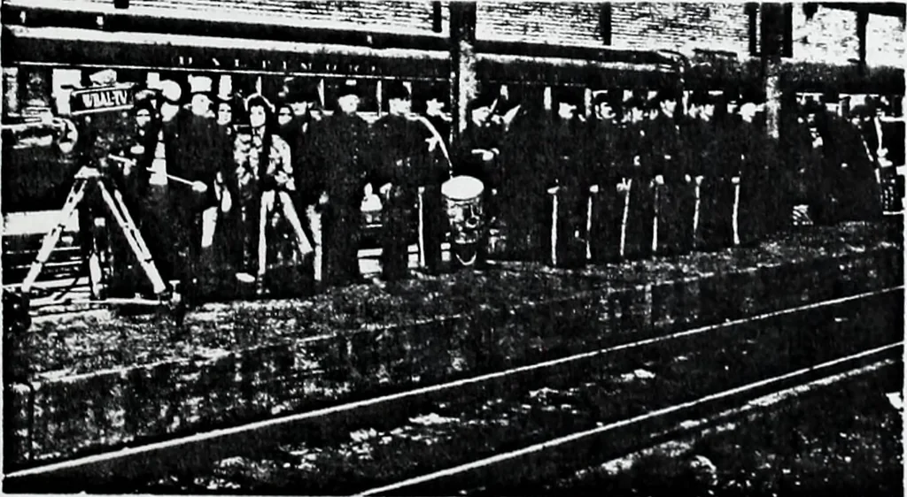 An illustration from The assassination of Abraham Lincoln, 1865, leaf 68