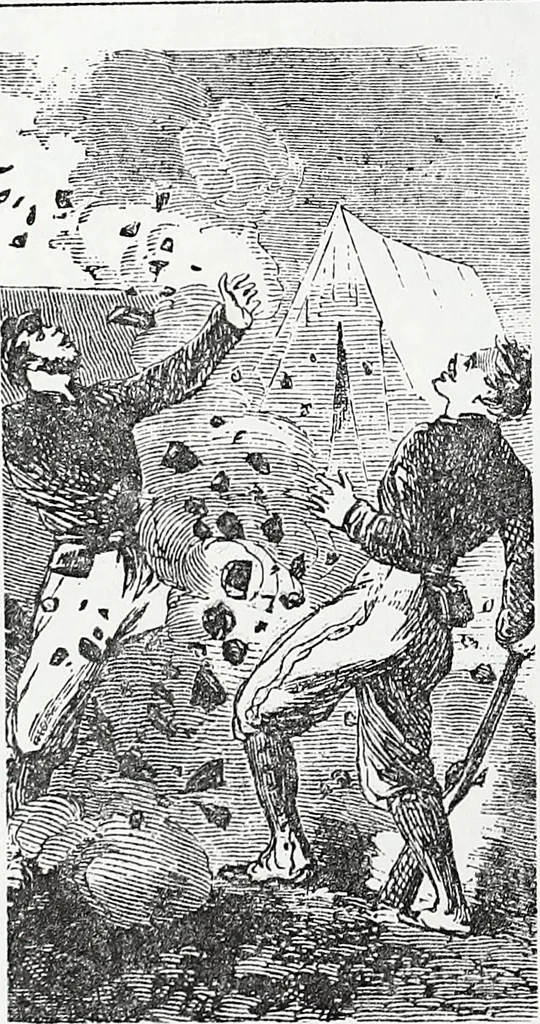 An illustration from The assassination of Abraham Lincoln, 1865, leaf 95