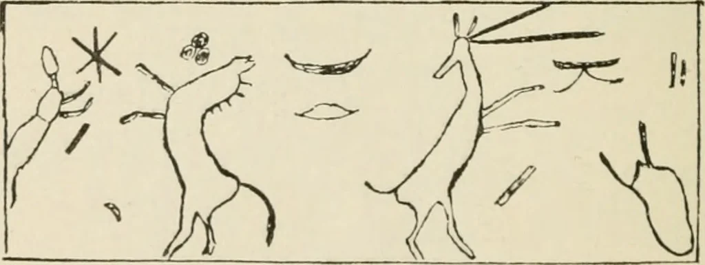 An illustration from Assyrian and Babylonian contracts; with Aramaic reference notes, 1902, leaf 187