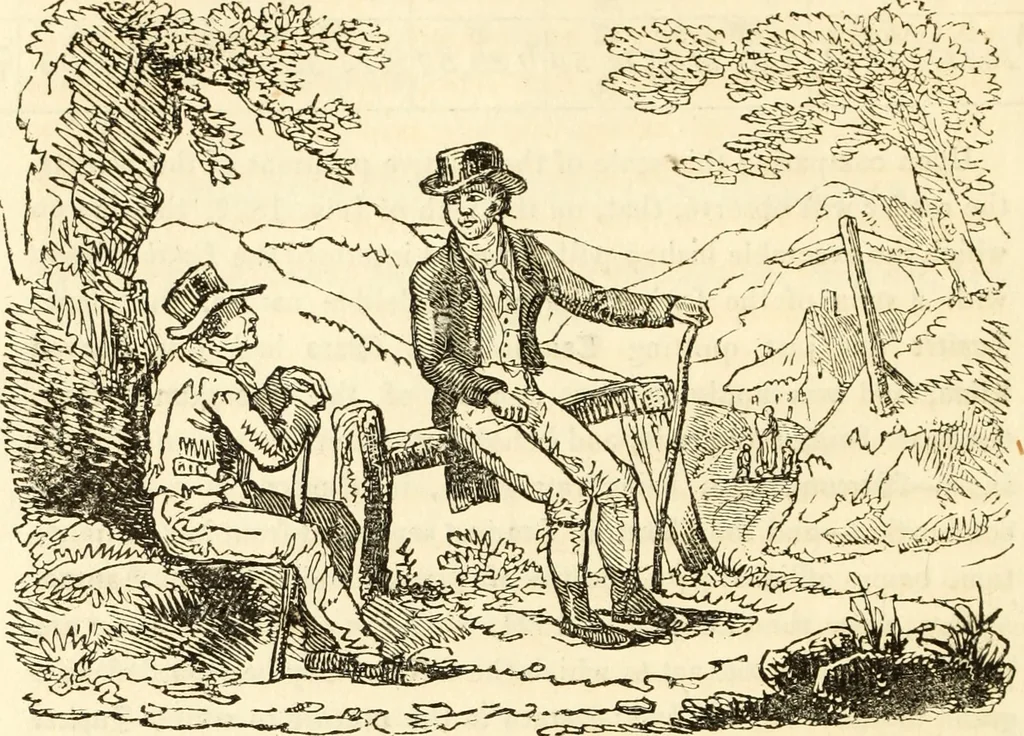 An illustration from The astrologer of the nineteenth century, 1825, leaf 197