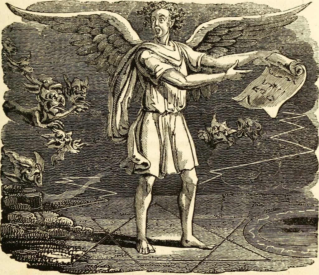 An illustration from The astrologer of the nineteenth century, 1825, leaf 230