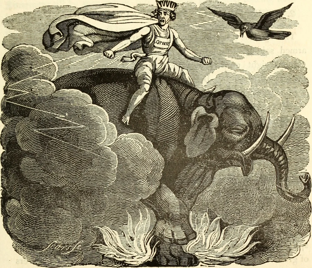 An illustration from The astrologer of the nineteenth century, 1825, leaf 246