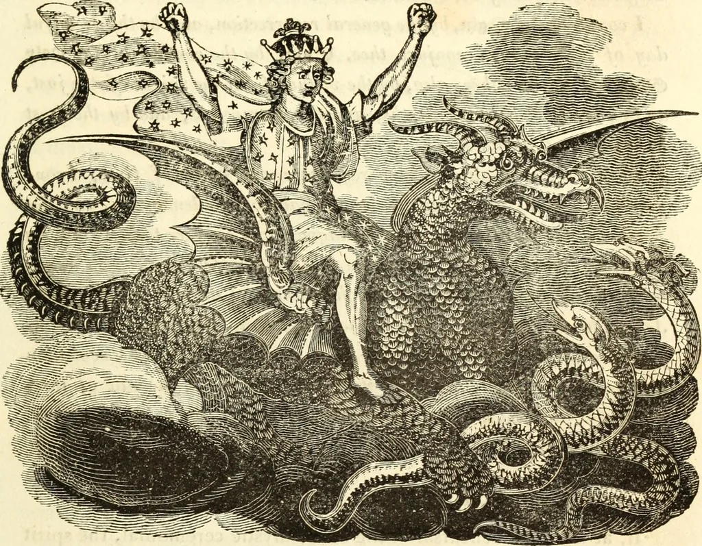 An illustration from The astrologer of the nineteenth century, 1825, leaf 262