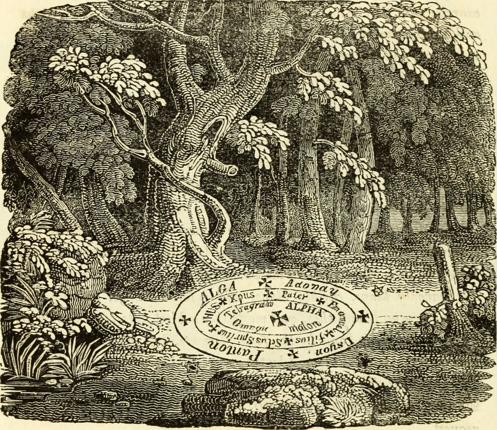 An illustration from The astrologer of the nineteenth century, 1825, leaf 267