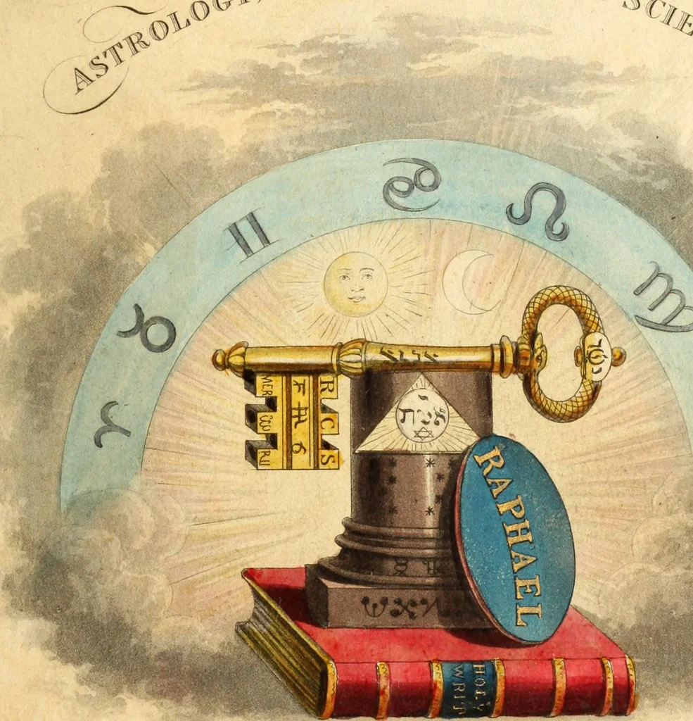 An illustration from The astrologer of the nineteenth century, 1825, leaf 28