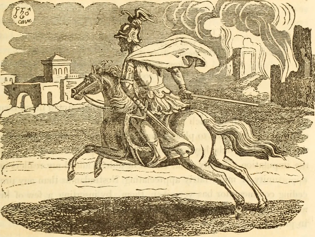 An illustration from The astrologer of the nineteenth century, 1825, leaf 416