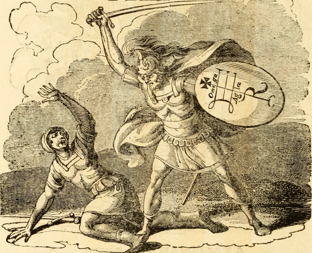 An illustration from The astrologer of the nineteenth century, 1825, leaf 547