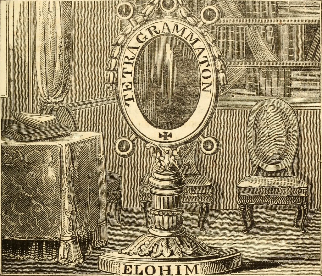 An illustration from The astrologer of the nineteenth century, 1825, leaf 556