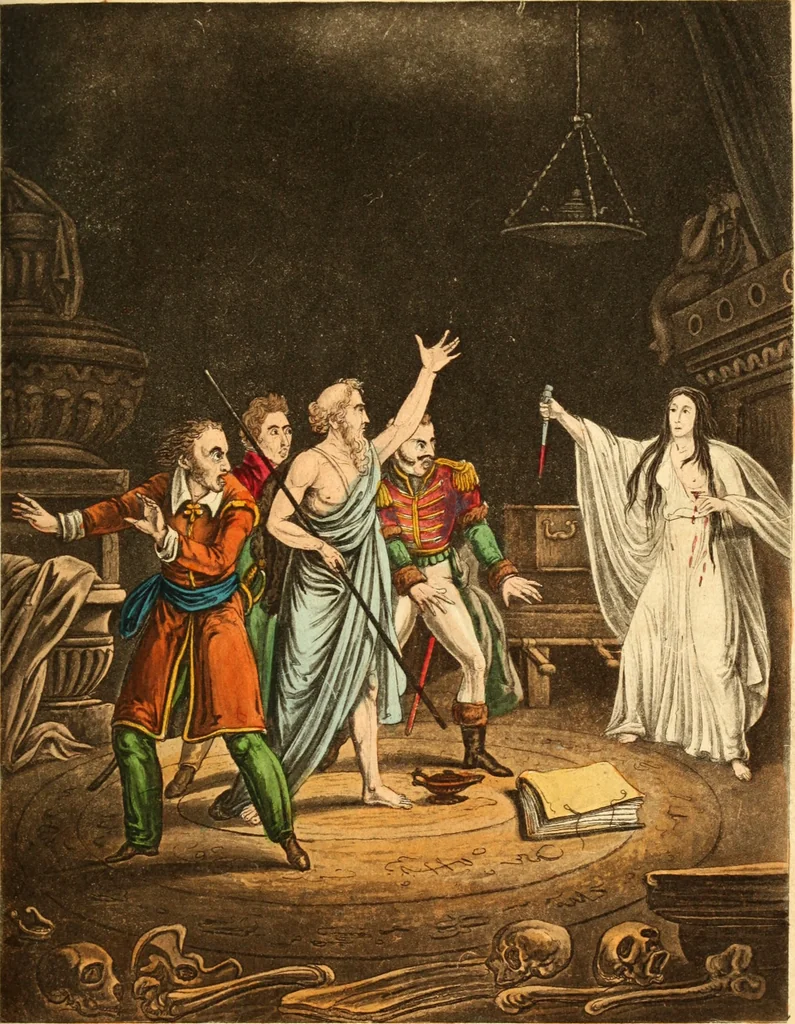 An illustration from The astrologer of the nineteenth century, 1825, leaf 92