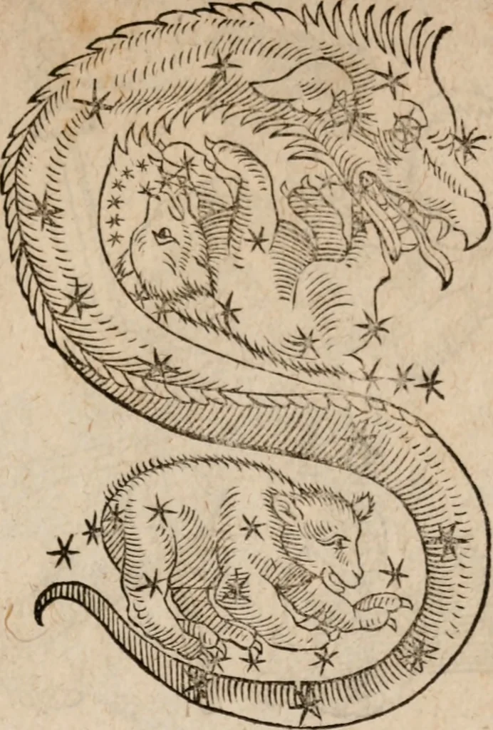An illustration from Astronomica veterum scripta isagogica Graeca & Latina, 1589, leaf 400