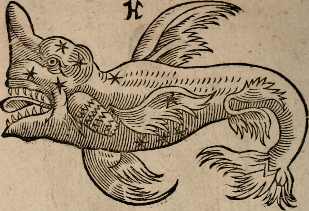 An illustration from Astronomica veterum scripta isagogica Graeca & Latina, 1589, leaf 415