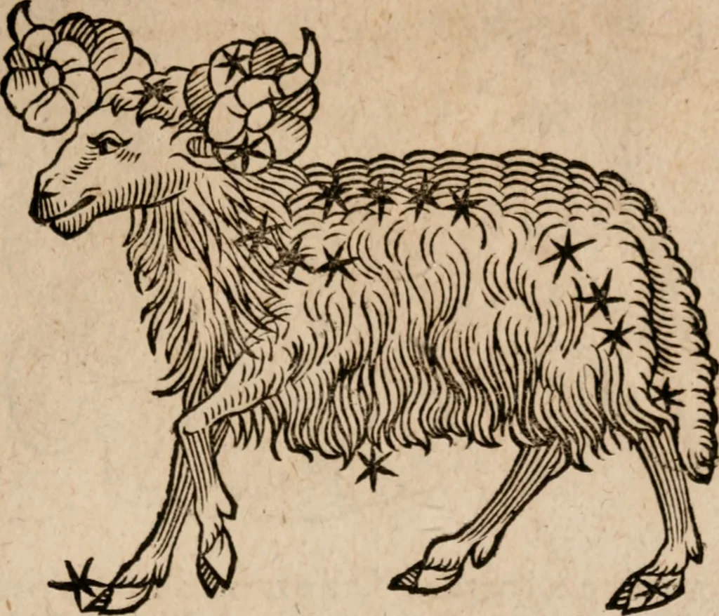 An illustration from Astronomica veterum scripta isagogica Graeca & Latina, 1589, leaf 418