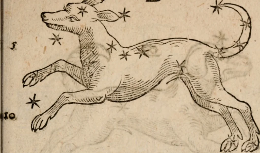 An illustration from Astronomica veterum scripta isagogica Graeca & Latina, 1589, leaf 432