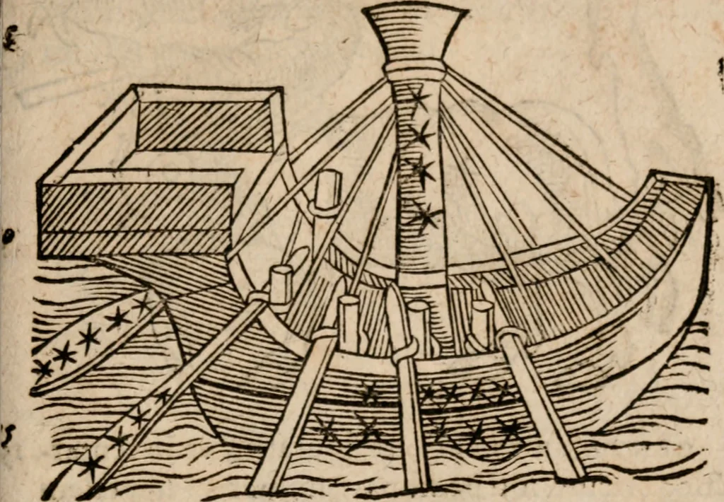An illustration from Astronomica veterum scripta isagogica Graeca & Latina, 1589, leaf 434