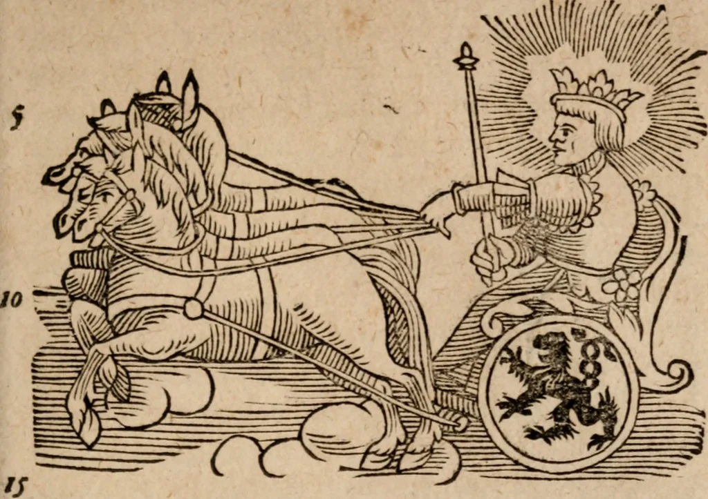 An illustration from Astronomica veterum scripta isagogica Graeca & Latina, 1589, leaf 456