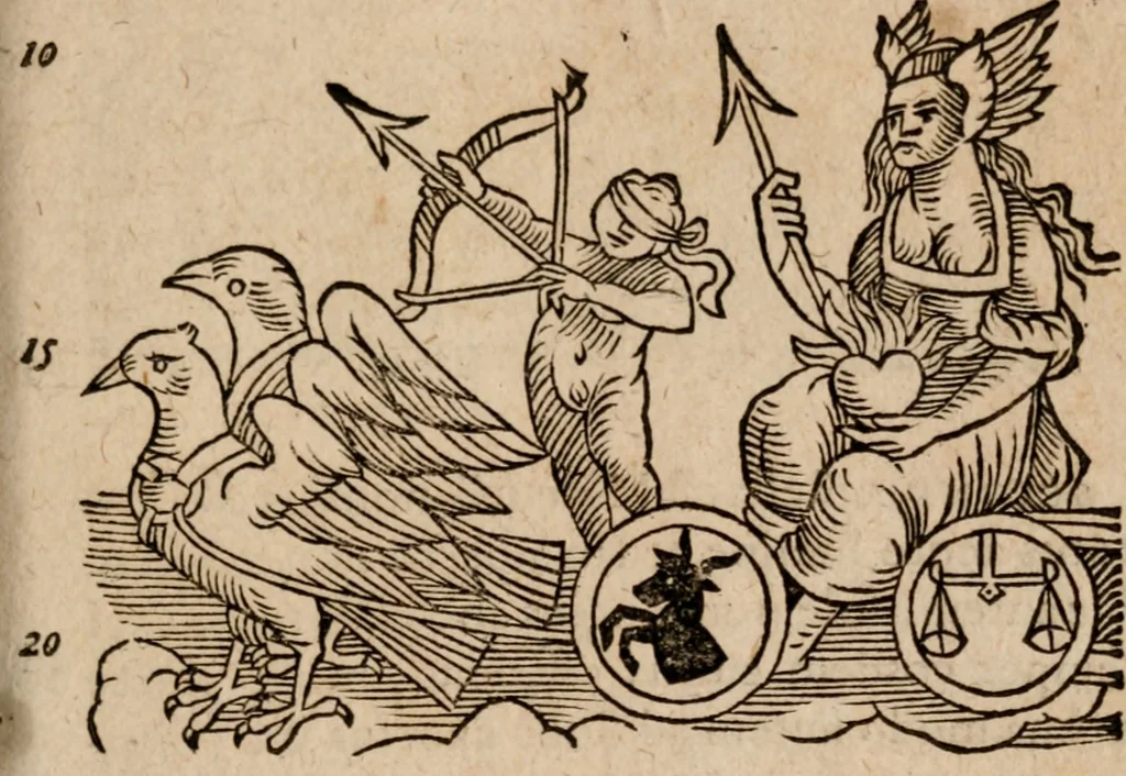 An illustration from Astronomica veterum scripta isagogica Graeca & Latina, 1589, leaf 464