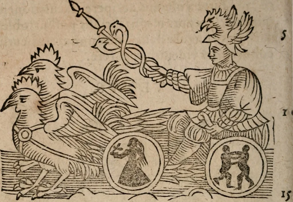 An illustration from Astronomica veterum scripta isagogica Graeca & Latina, 1589, leaf 465