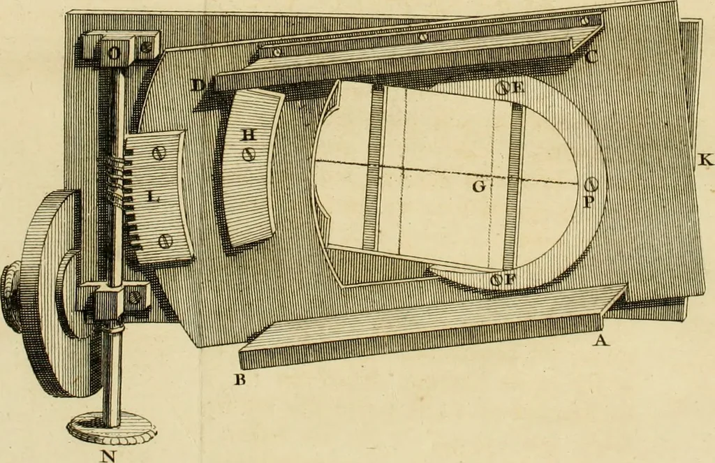 An illustration from Astronomie, 1771, leaf 812