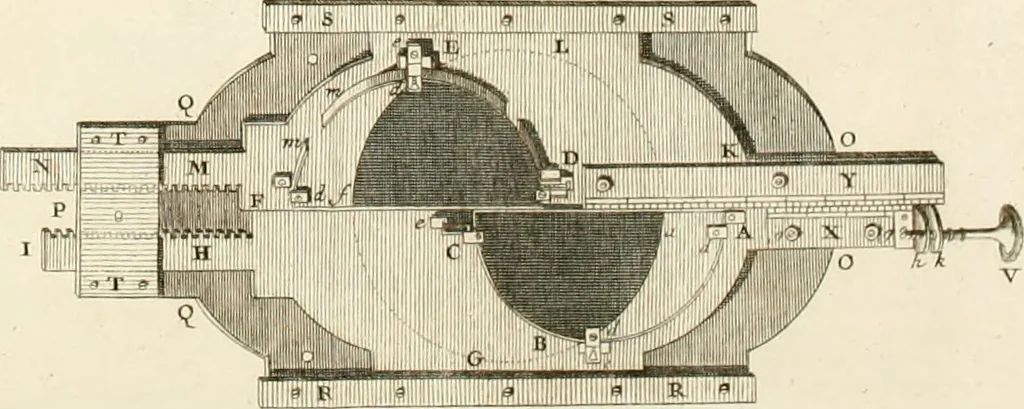 An illustration from Astronomie, 1792, leaf 701
