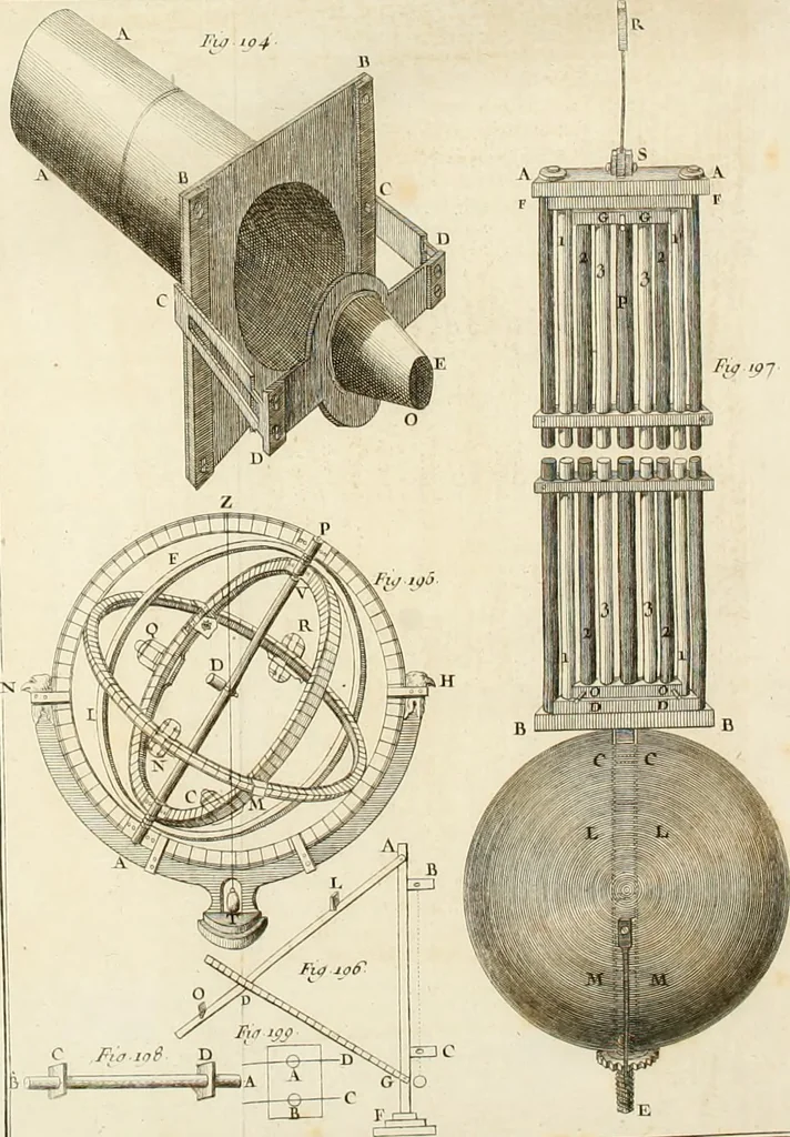An illustration from Astronomie, 1792, leaf 713