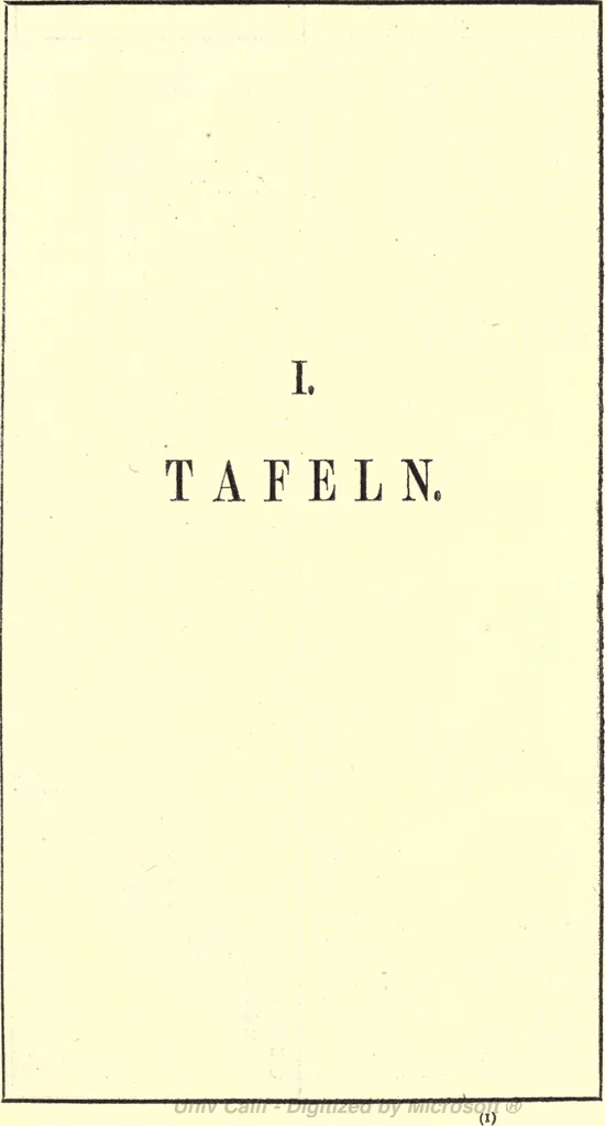 An illustration from Astronomische Tafeln und Formeln, 1871, leaf 20