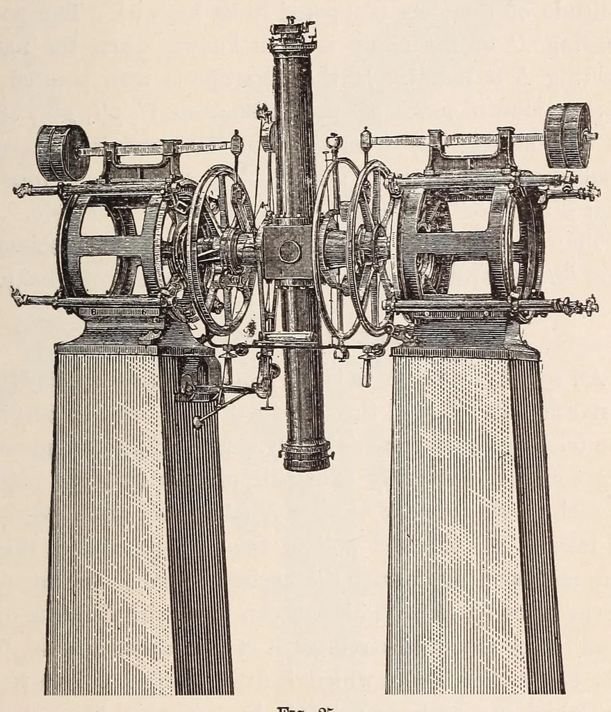 An illustration from Astronomy, 1883, leaf 91