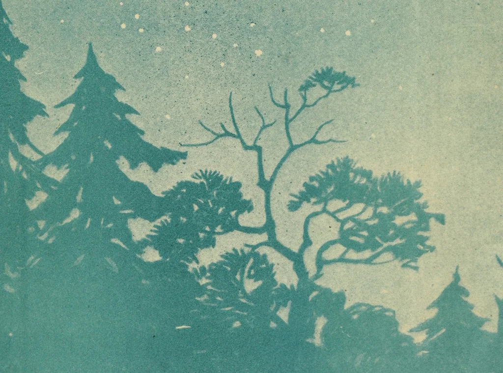 An illustration from Astronomy and the Bible;, 1919, leaf 1