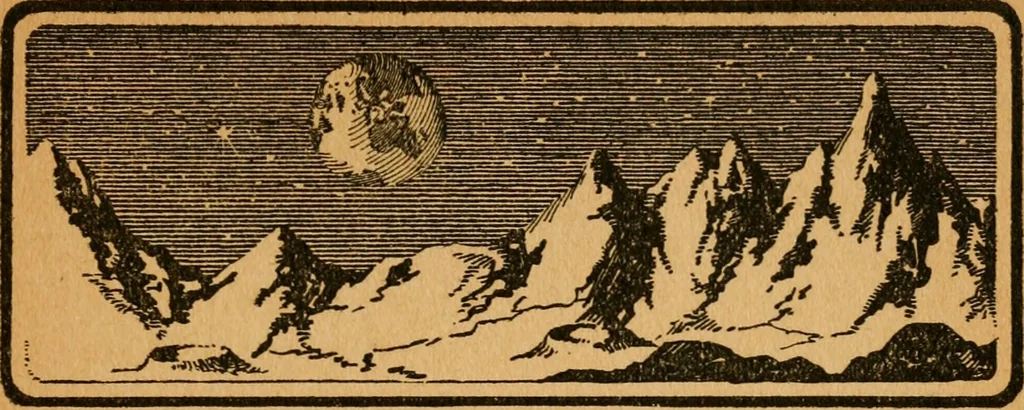 An illustration from Astronomy and the Bible;, 1919, leaf 144