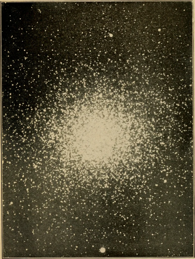 An illustration from Astronomy and the Bible;, 1919, leaf 20