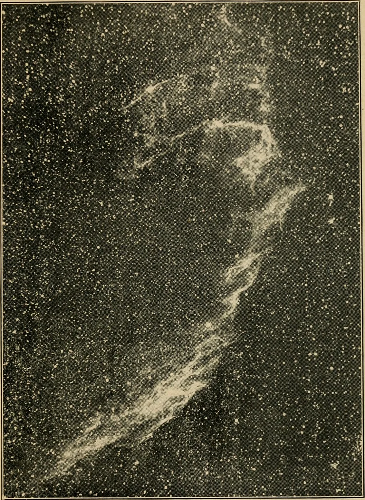 An illustration from Astronomy and the Bible;, 1919, leaf 200
