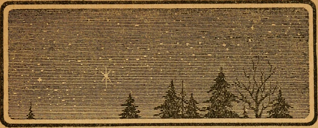 An illustration from Astronomy and the Bible;, 1919, leaf 252