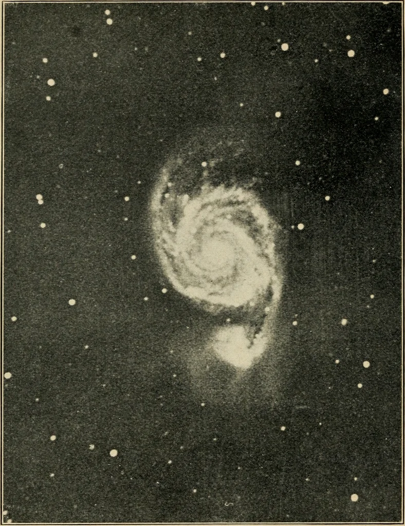 An illustration from Astronomy and the Bible;, 1919, leaf 255