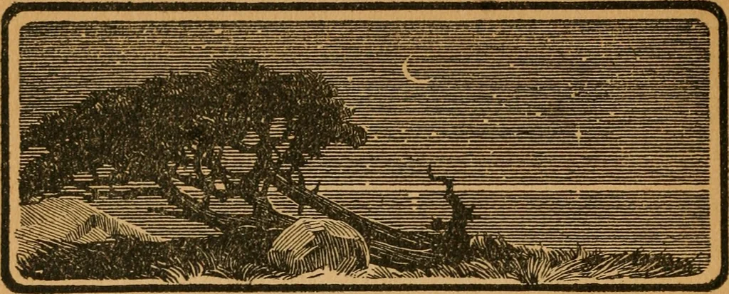 An illustration from Astronomy and the Bible;, 1919, leaf 29