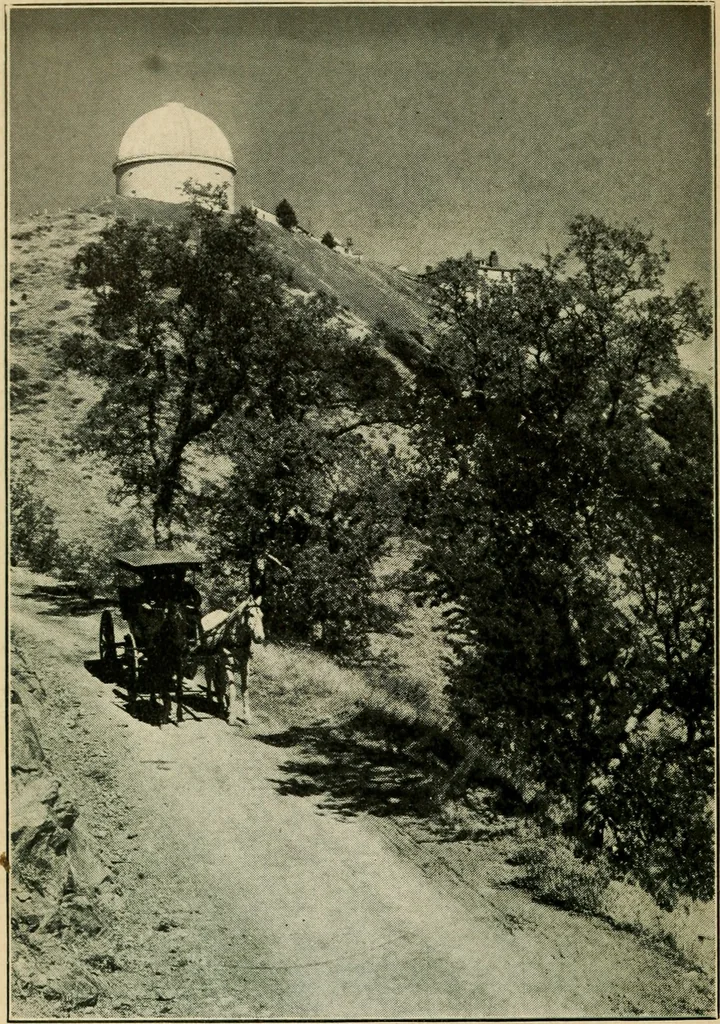An illustration from Astronomy and the Bible;, 1919, leaf 7