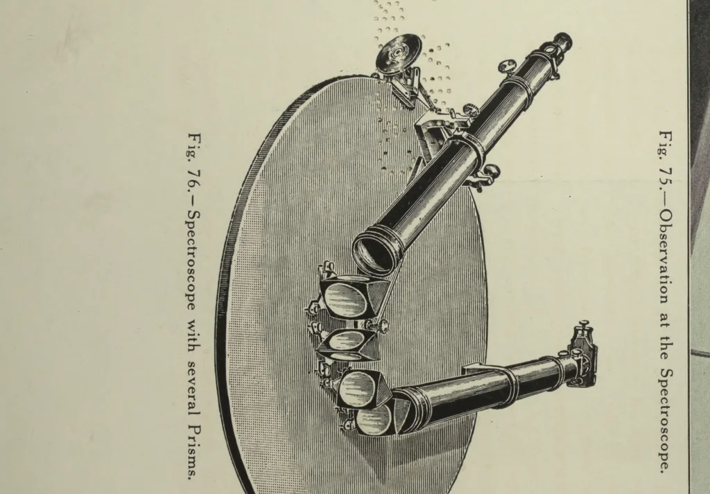 An illustration from Astronomy for all, 1911, leaf 115