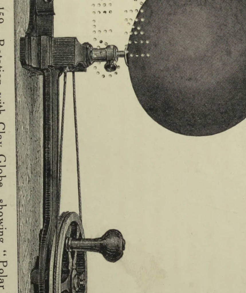 An illustration from Astronomy for all, 1911, leaf 245