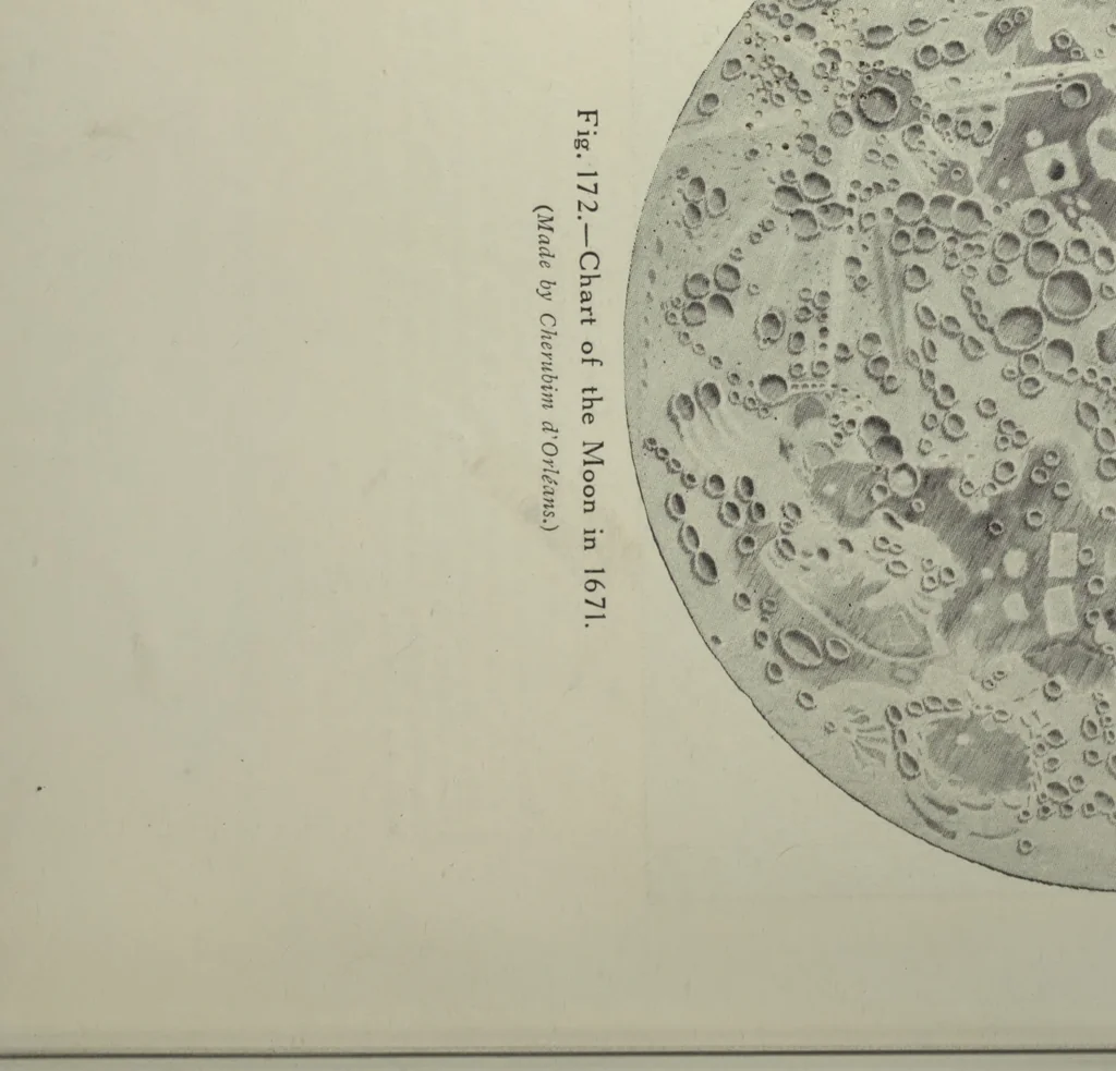 An illustration from Astronomy for all, 1911, leaf 277