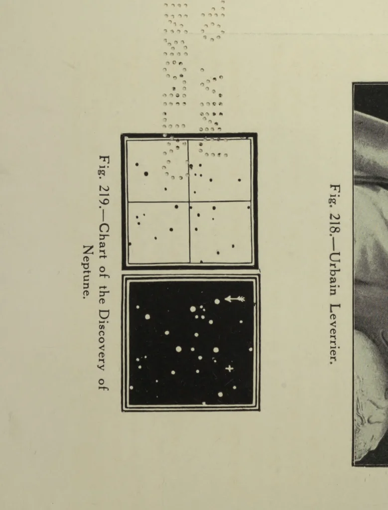 An illustration from Astronomy for all, 1911, leaf 345