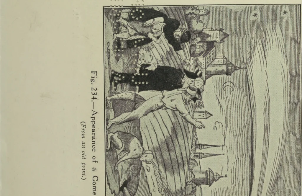 An illustration from Astronomy for all, 1911, leaf 373