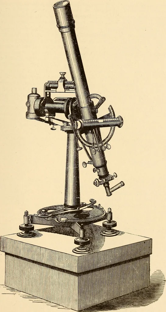 An illustration from Astronomy for high schools and colleges, 1889, leaf 110