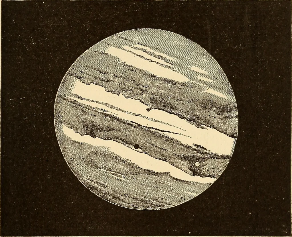 An illustration from Astronomy for high schools and colleges, 1889, leaf 364